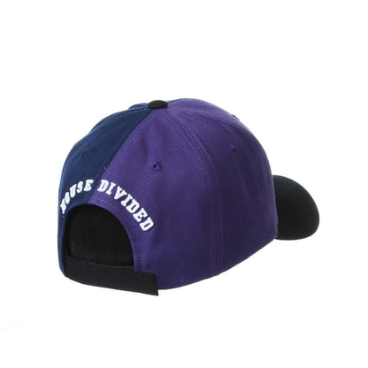 Northwestern University Wildcats House Divided Hat with Syracuse Orange