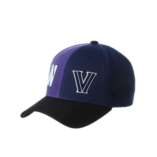 Northwestern University Wildcats House Divided Hat with Villanova Wildcats