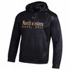 Northwestern University Wildcats Men’s Under Armour Tactical Tech™ Black Hooded Sweatshirt with Northwestern Basketball Gothic Design