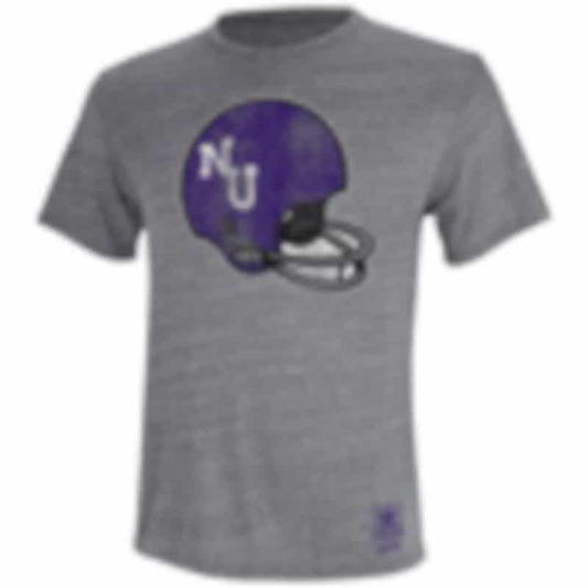Supersoft Triblend T-Shirt with Helmet Design