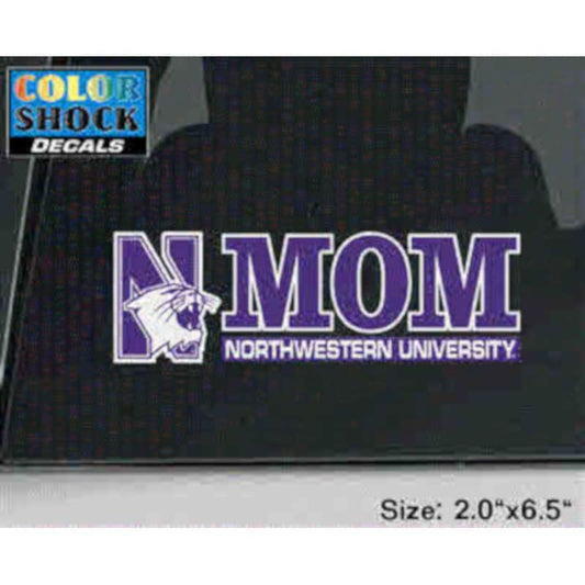 Northwestern University Wildcats Mom Design Outside Application Decal