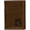 Northwestern Widcats Leather Trifold Wallet