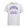 Northwestern Wildcats Men's White Short Sleeve Tee Shirt with Water Polo Design