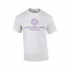 Northwestern University Wildcats Men's White Short Sleeve Tee Shirt with Northwestern University Seal Design