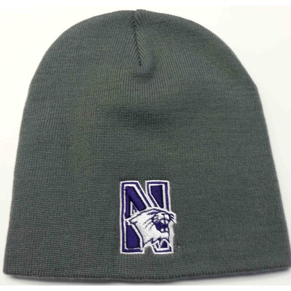 Northwestern Wildcats Adult Knit Cap with Pom