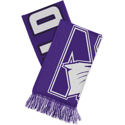 Northwestern Wildcats Adult Reversible Knit Scarf