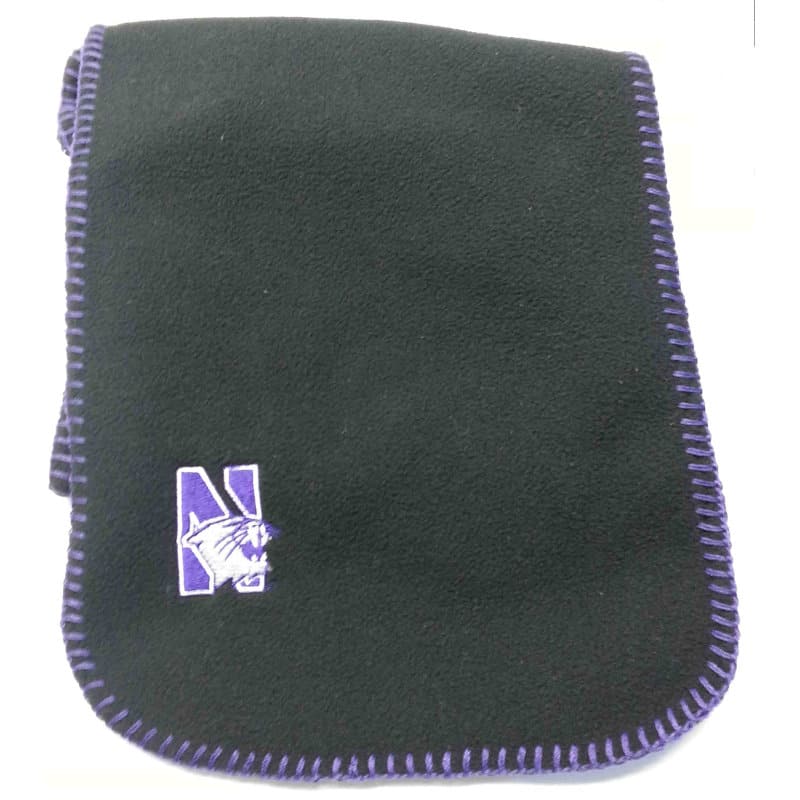 Northwestern Wildcats Adult Polarfleece Scarf