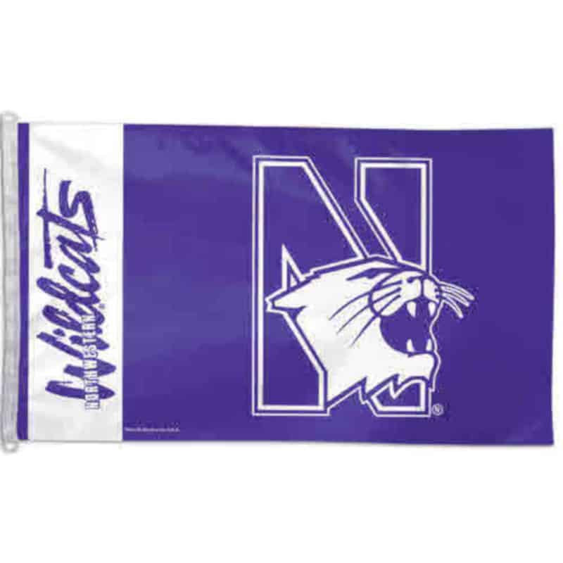 Northwestern Wildcats Flag 3'X5'