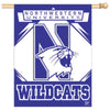 Northwestern Wildcats Vertical Banner Flag 27" x 37"