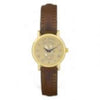 Northwestern Wildcats Mascot Design Gold Medallion Ladies Wristwatch