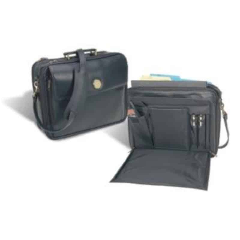 Northwestern Wildcats Mascot Design Gold Medallion Computer/Overnight Bag