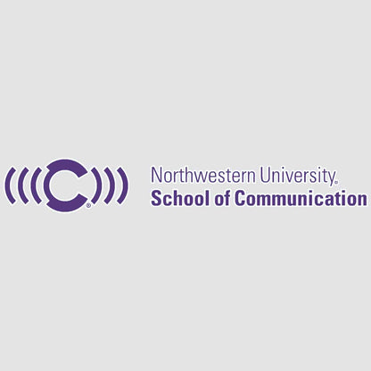 Northwestern University Wildcats Communication Design Outside Application Decal