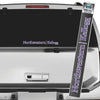 Northwestern University Wildcats Kellogg Design Outside Application Long Decal