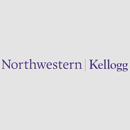 Northwestern University Wildcats Kellogg Design Outside Application Long Decal