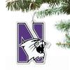 Northwestern University Wildcats Laser Cut Acrylic N-Cat Ornament-3