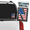 Northwestern University Wildcats Stylized N Flag Design Outside Application Decal-2
