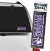 Northwestern University Wildcats Outside Application Decal with N-Cat Grandma Design -2