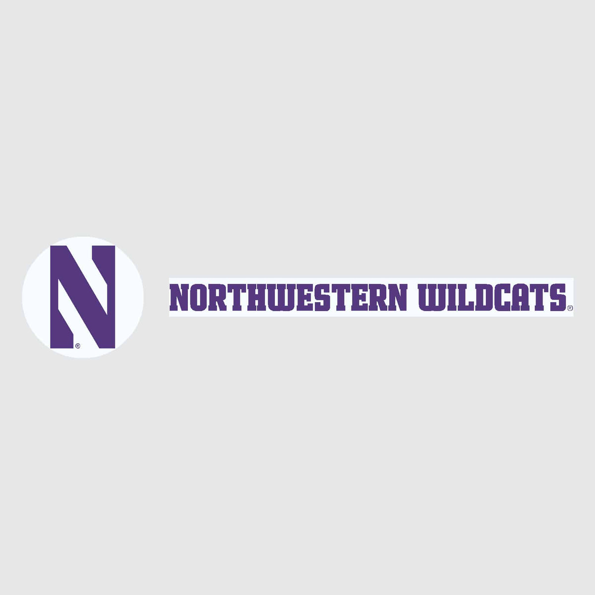 Northwestern University Wildcats Pack of Ten Golf Tees with Stylized N design