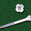 Northwestern University Wildcats Pack of Ten Golf Tees with N-Cat Design -2