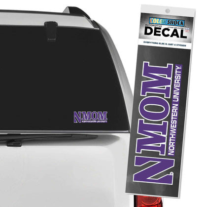 Northwestern University Wildcats Mom Design Outside Application Decal-3