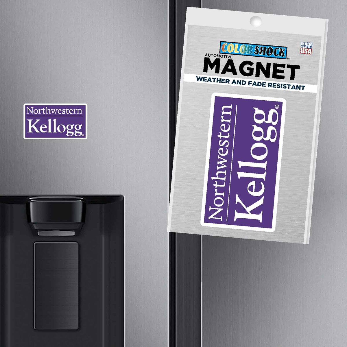 Kellogg School of Management Flexible Magnet Mini Size 1.75"X3.25"