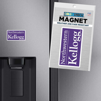 Kellogg School of Management Flexible Magnet Mini Size 1.75"X3.25"