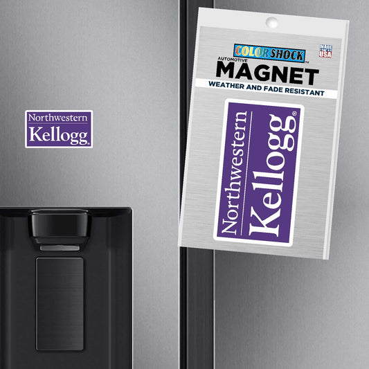 Kellogg School of Management Flexible Magnet Mini Size 1.75"X3.25"