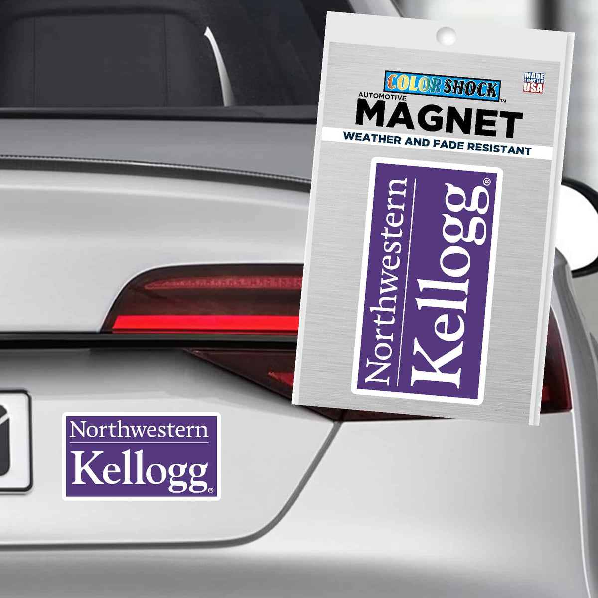 Kellogg School of Management Flexible Magnet Regular Size 4"X7"