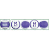 Northwestern Wildcats Two Tone Purple/White Baseball Ball