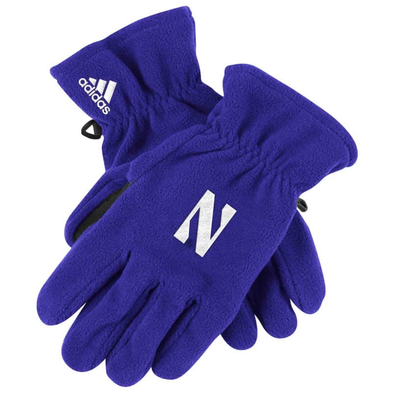 Northwestern Wildcats Polar Fleece Gloves