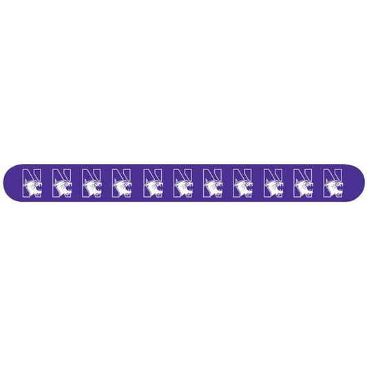 Northwestern Wildcats Purple Nail File with N-Cat Design