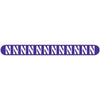 Northwestern Wildcats Purple Nail File with N Design