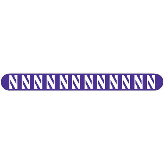 Northwestern Wildcats Purple Nail File with N Design