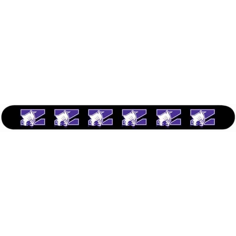 Northwestern Wildcats Black Nail File with N-Cat Design