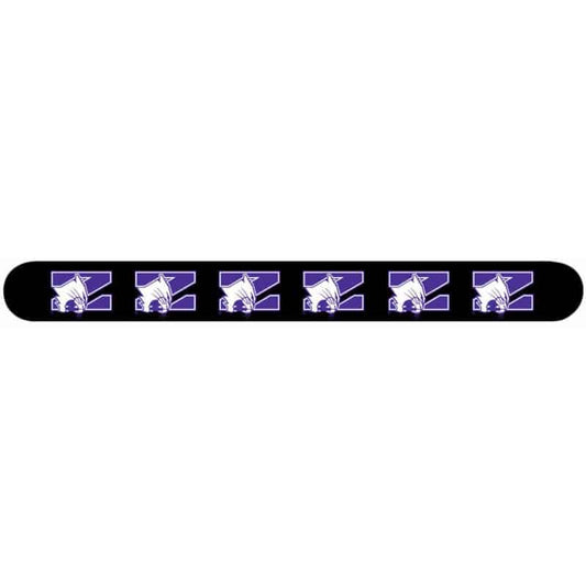 Northwestern Wildcats Black Nail File with N-Cat Design