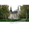 Northwestern University Lithograph Print