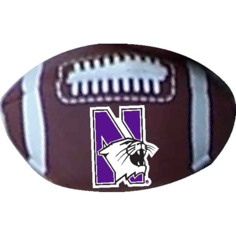 Northwestern Wildcats Beanball Football