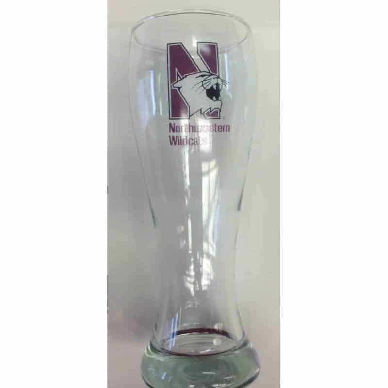 Northwestern Wildcats 23 oz. Giant Beer Mug with "Multi Color N-Cat" Design