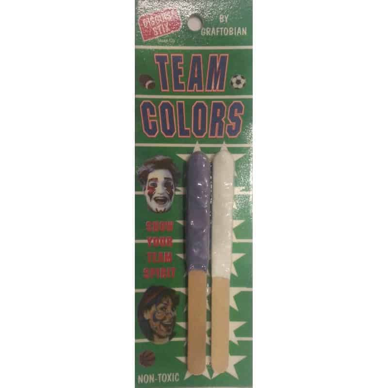 Purple & White Face Paint Set of Two
