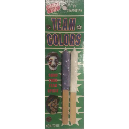 Purple & White Face Paint Set of Two