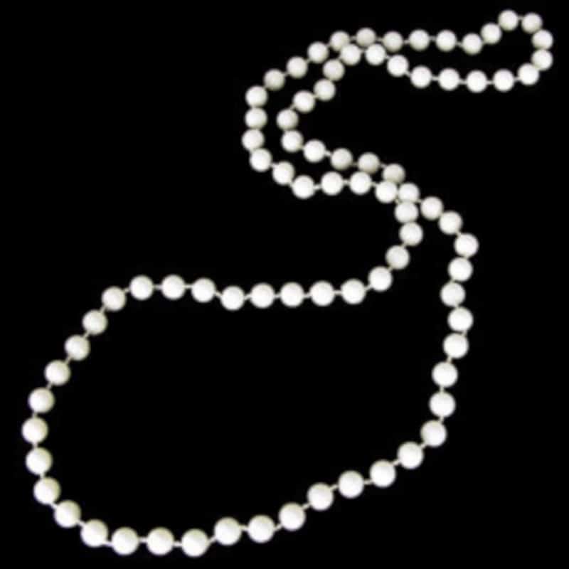 White Beads Necklace