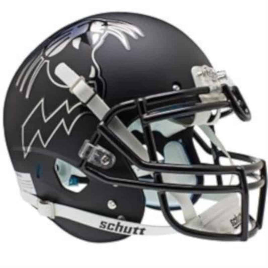 Northwestern Wildcats Alternate Black with Cat Schutt Full Size XP Replica Helmet