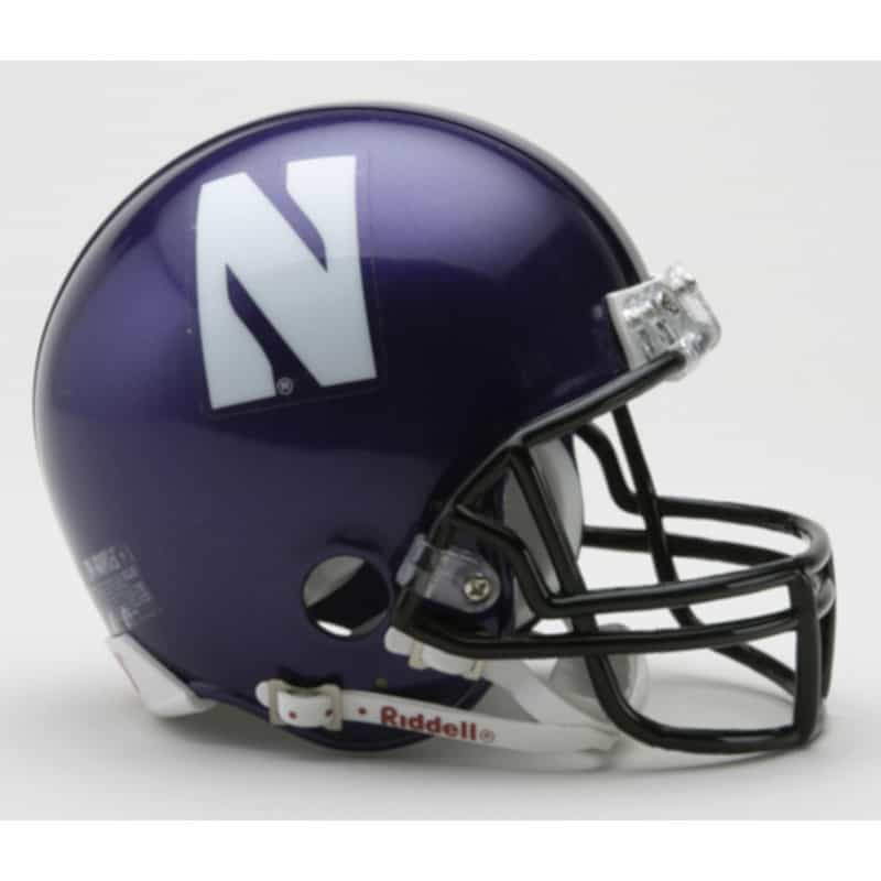 Northwestern Wildcats Mini Replica Helmet