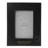 Northwestern Wildcats Black Leather 5x7 Photo Frames with Northwestern University  Design