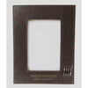 Northwestern Wildcats Brown Leather 5X7 Photo Frames with Northwestern University  Design