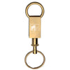 Northwestern Wildcats Laser Engraved Brass Valet Key Chain with Mascot Design