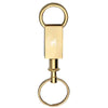 Northwestern Wildcats Laser Engraved Brass Valet Key Chain with Mascot & Northwestern Wildcats Design