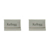Northwestern Wildcats Laser Engraved Silver Cufflink Set with Kellogg Design