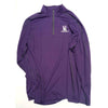 Northwestern University Wildcats Under Armour Adult Purple Predator Mock 1/4 Zip