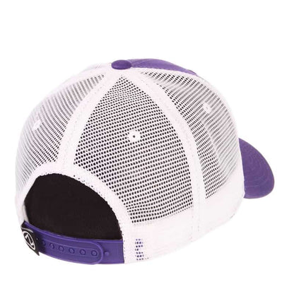 Northwestern University Wildcats Zephyr Constructed Adjustable Purple/White Trucker Mesh Hat with N-Cat Design